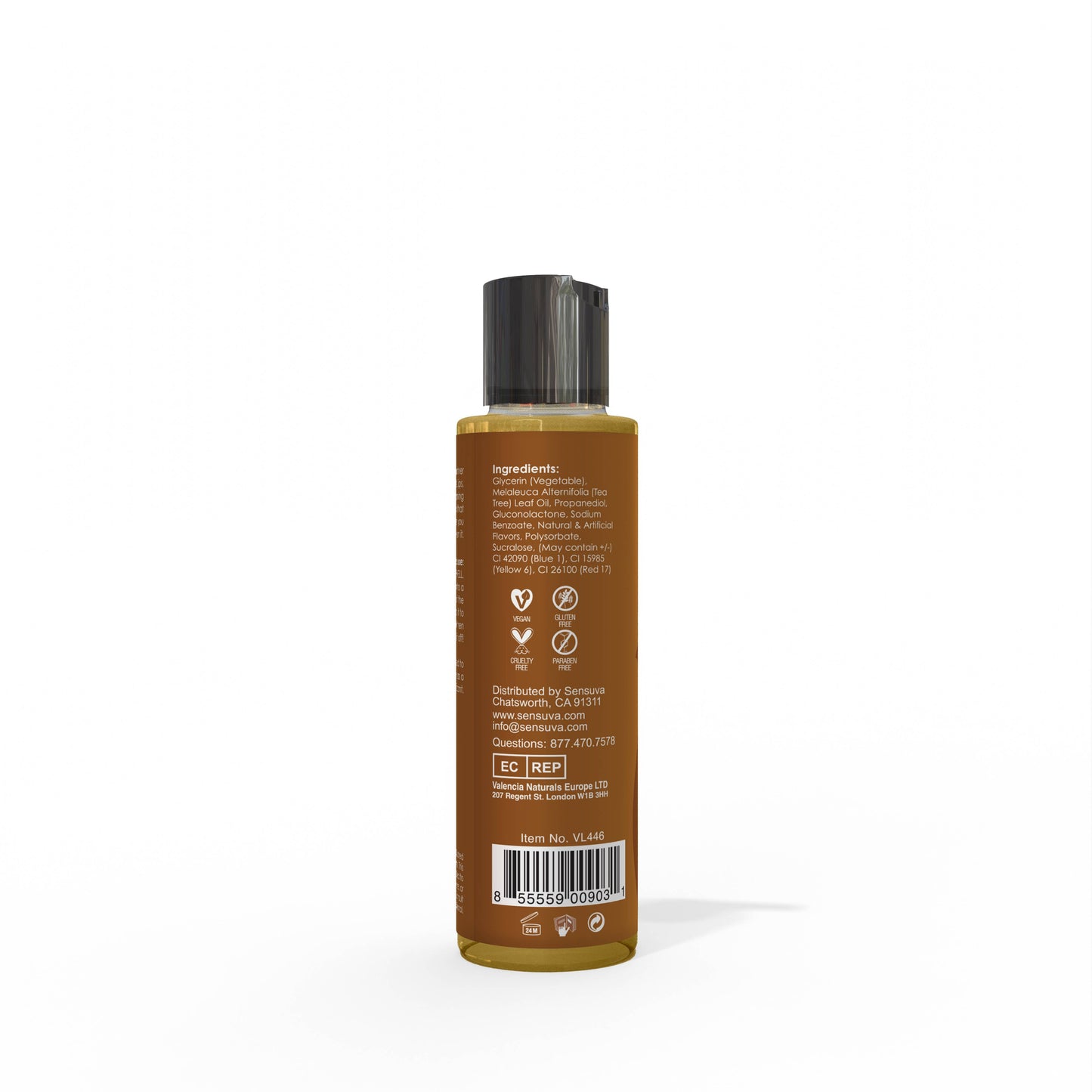 Sizzle Lips Salted Caramel Warming Gel 4.2 fl.oz. Bottle