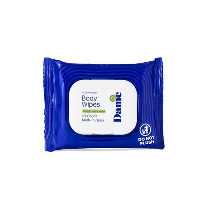 PH-Balanced Aloe Intimate Body Wipes - Fragrance Free 12ct