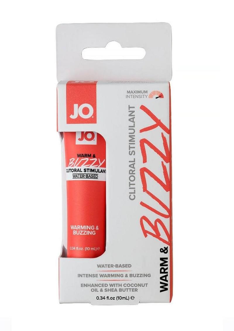 JO Warm & Buzzy Water Based Warming Clitoral Stimulant Cream
