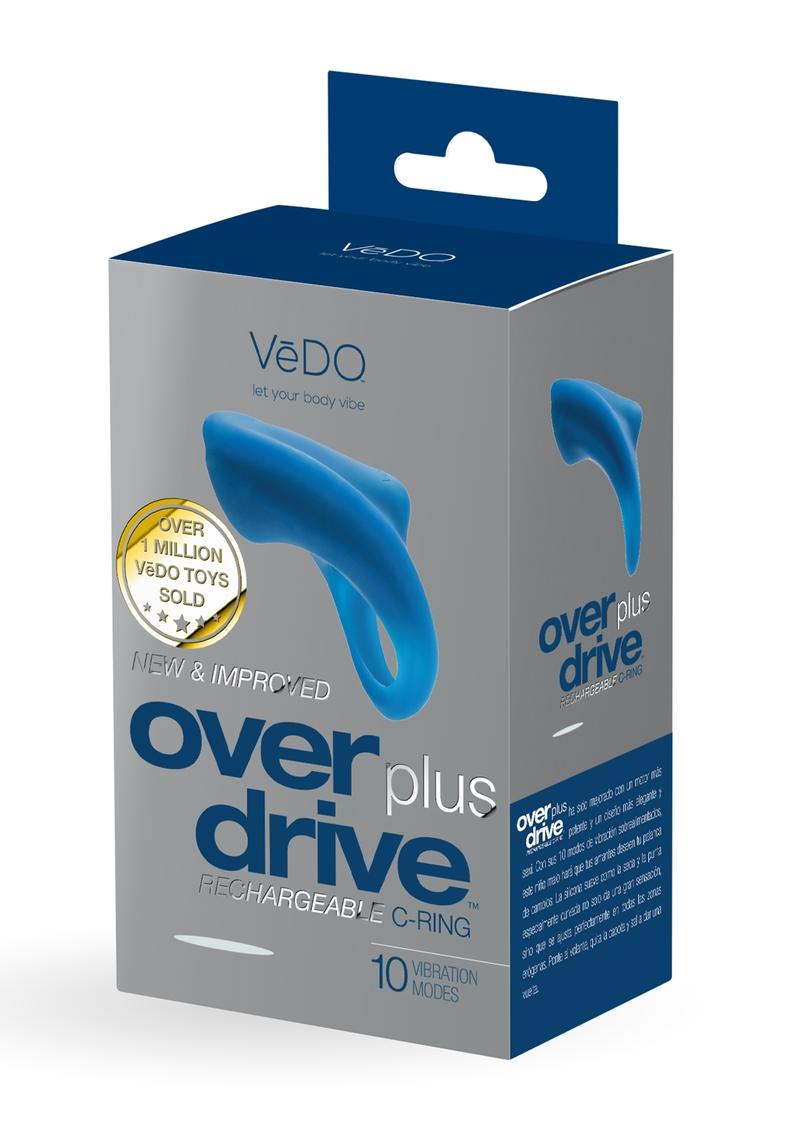 VeDO Overdrive Plus Rechargeable Vibrating Silicone Cock Ring