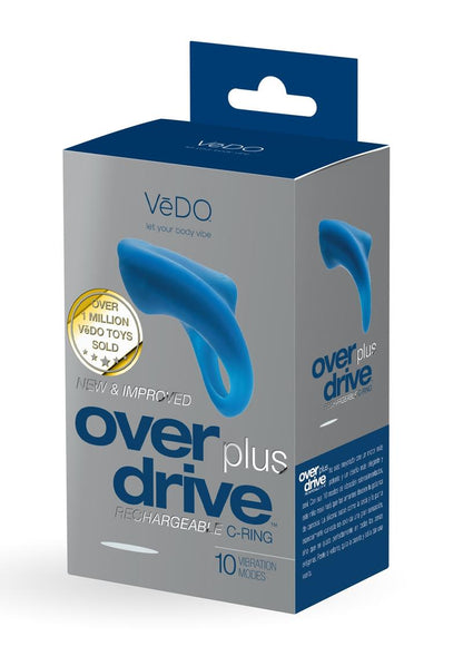 VeDO Overdrive Plus Rechargeable Vibrating Silicone Cock Ring