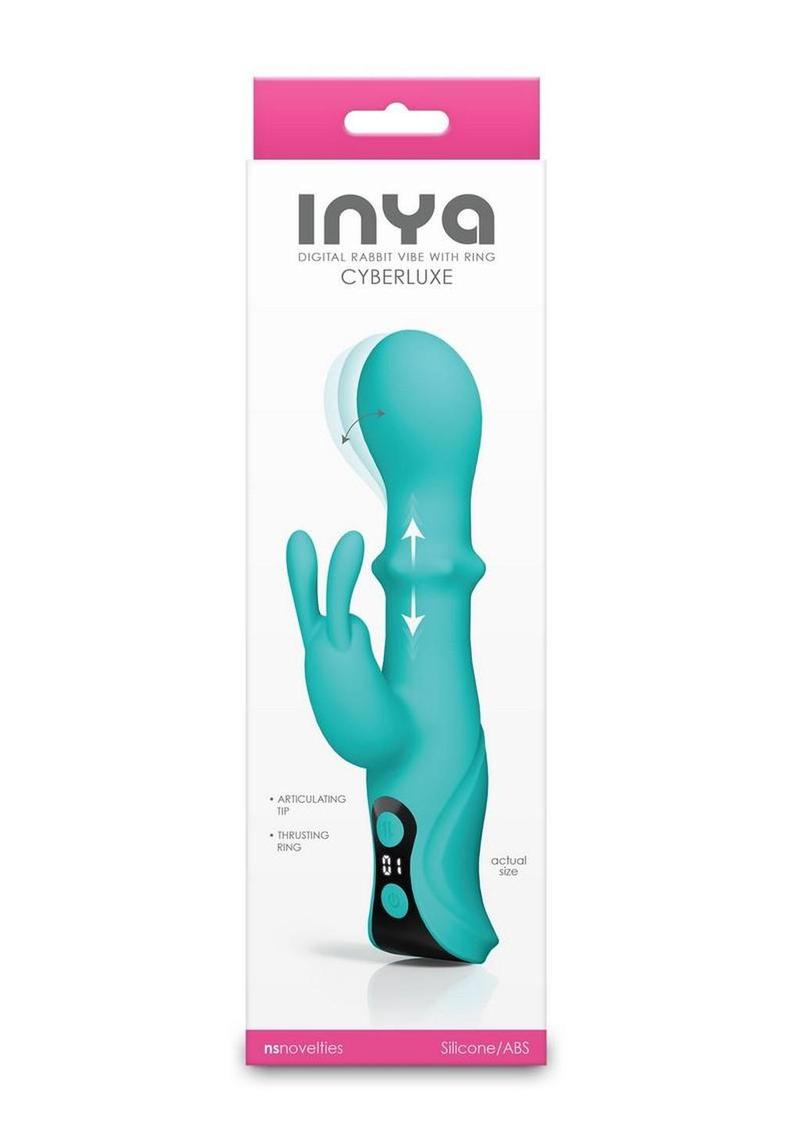 INYA Cyberluxe Rechargeable Silicone Rabbit Vibrator