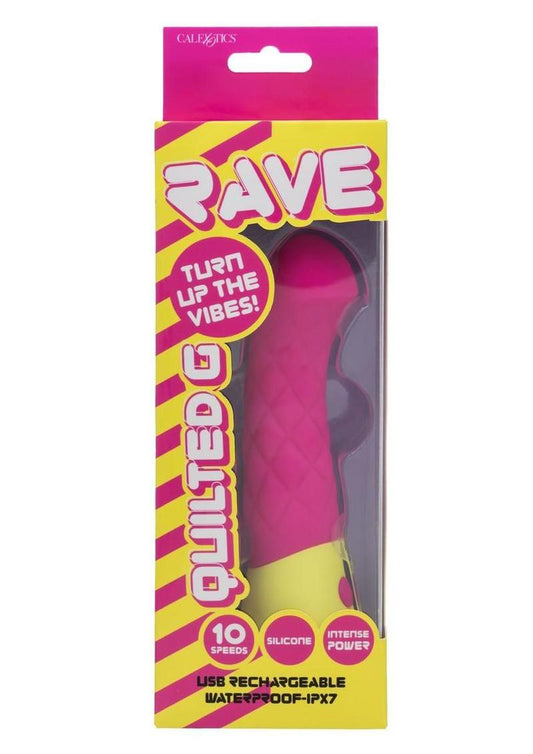 Rave Quilted G Rechargeable Silicone Vibrator