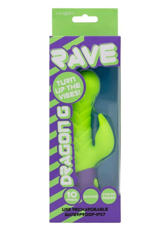 Rave Dragon G Rechargeable Silicone Rabbit Vibrator