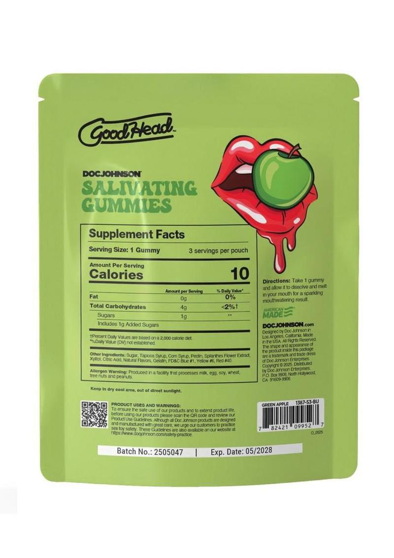 GoodHead Salivating Gummies (3pcs per Pouch)