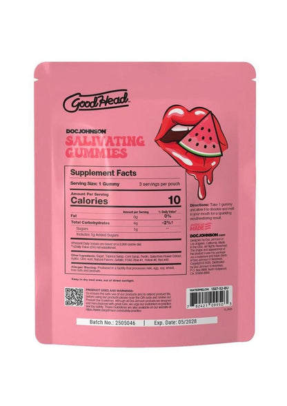 GoodHead Salivating Gummies (3pcs per Pouch)