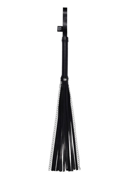 Sex & Mischief Shadow Chain Flogger Black/Silver