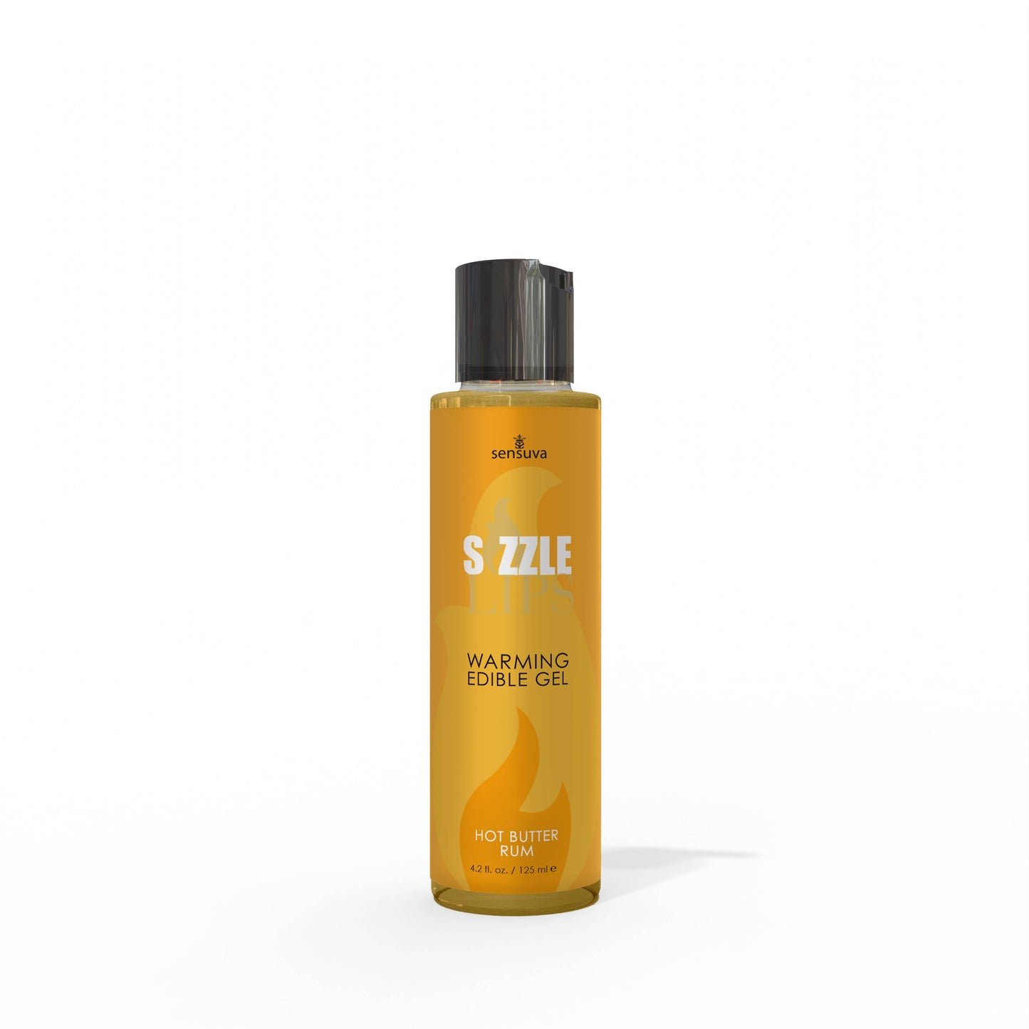 Sizzle Lips Butter Rum Warming Gel 4.2 fl.oz. Bottle
