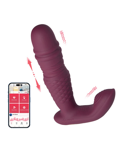 Ryder App-Controlled Thrusting G-spot & Clit Vibrator