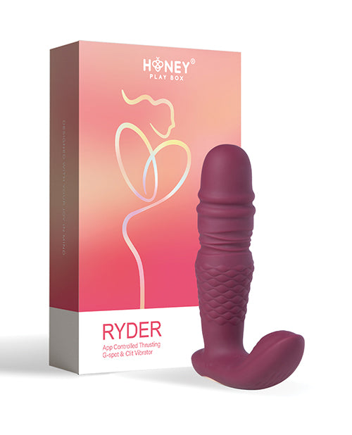 Ryder App-Controlled Thrusting G-spot & Clit Vibrator